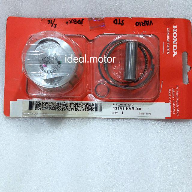 Piston KIT Seher dan Ring Vario 110 (techno) original AHM 131A1/2/3/4/5 KVB 930-STD