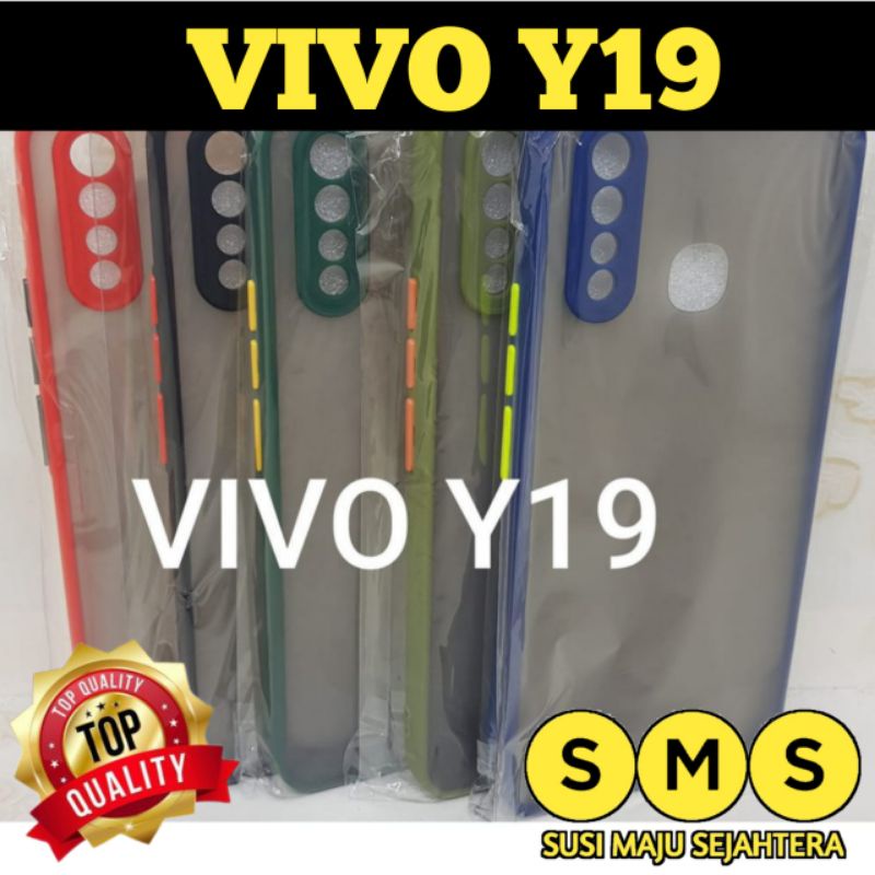 VIVO Y19 CASE FUZE DOVE AERO PROTECT CAMERA