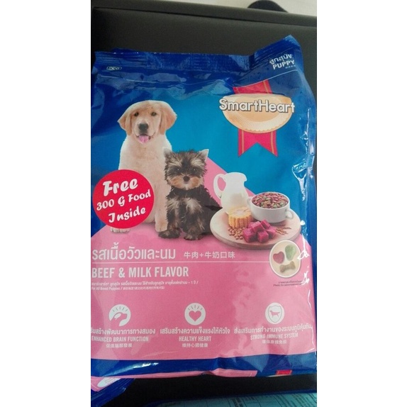 

Smartheart Puppy Beef N Milk Flavor 1,5 Kg