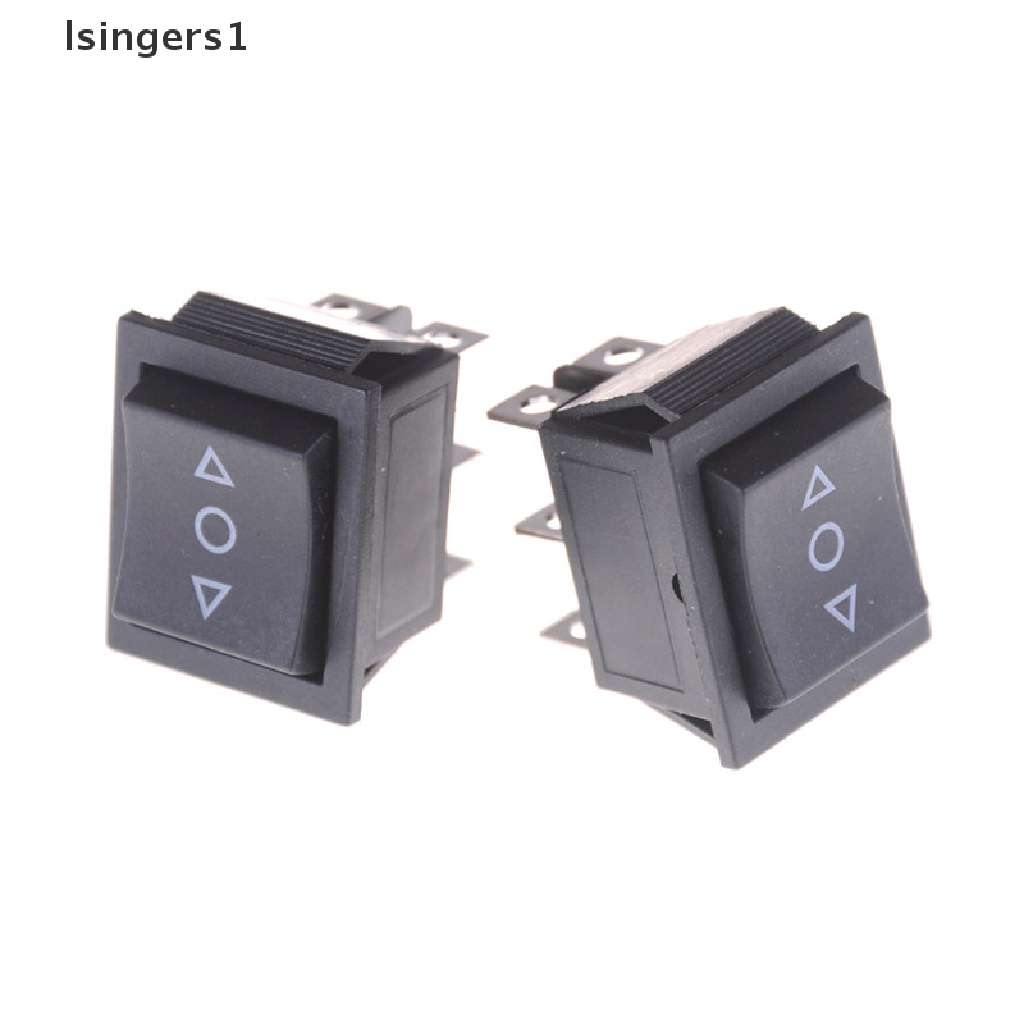 (lsingers1) 2pcs Saklar Rocker On-Off 6 Pin