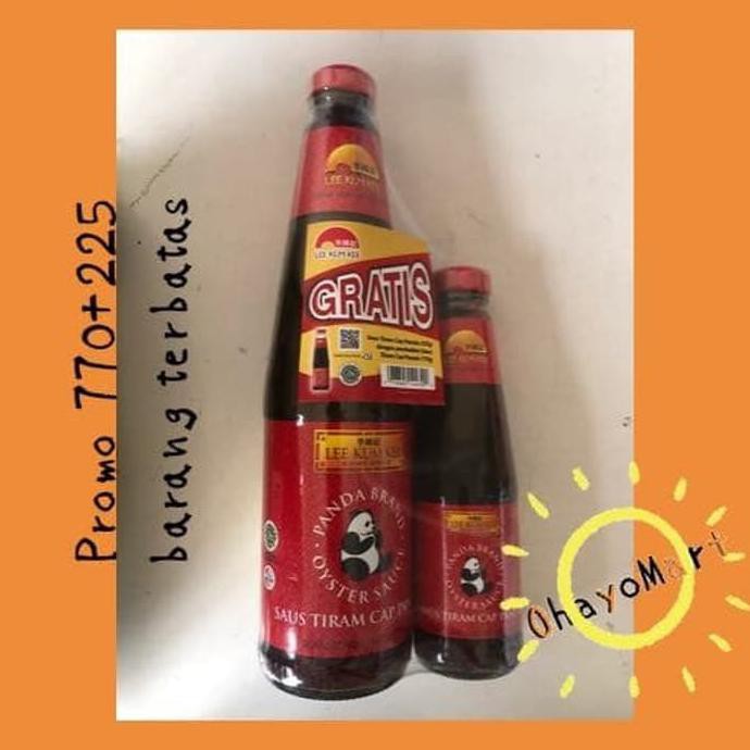 

(PROMO!!) Lee Kum Kee Panda Oyster Sauce/ Saus Tiram Panda 770ml+225ml