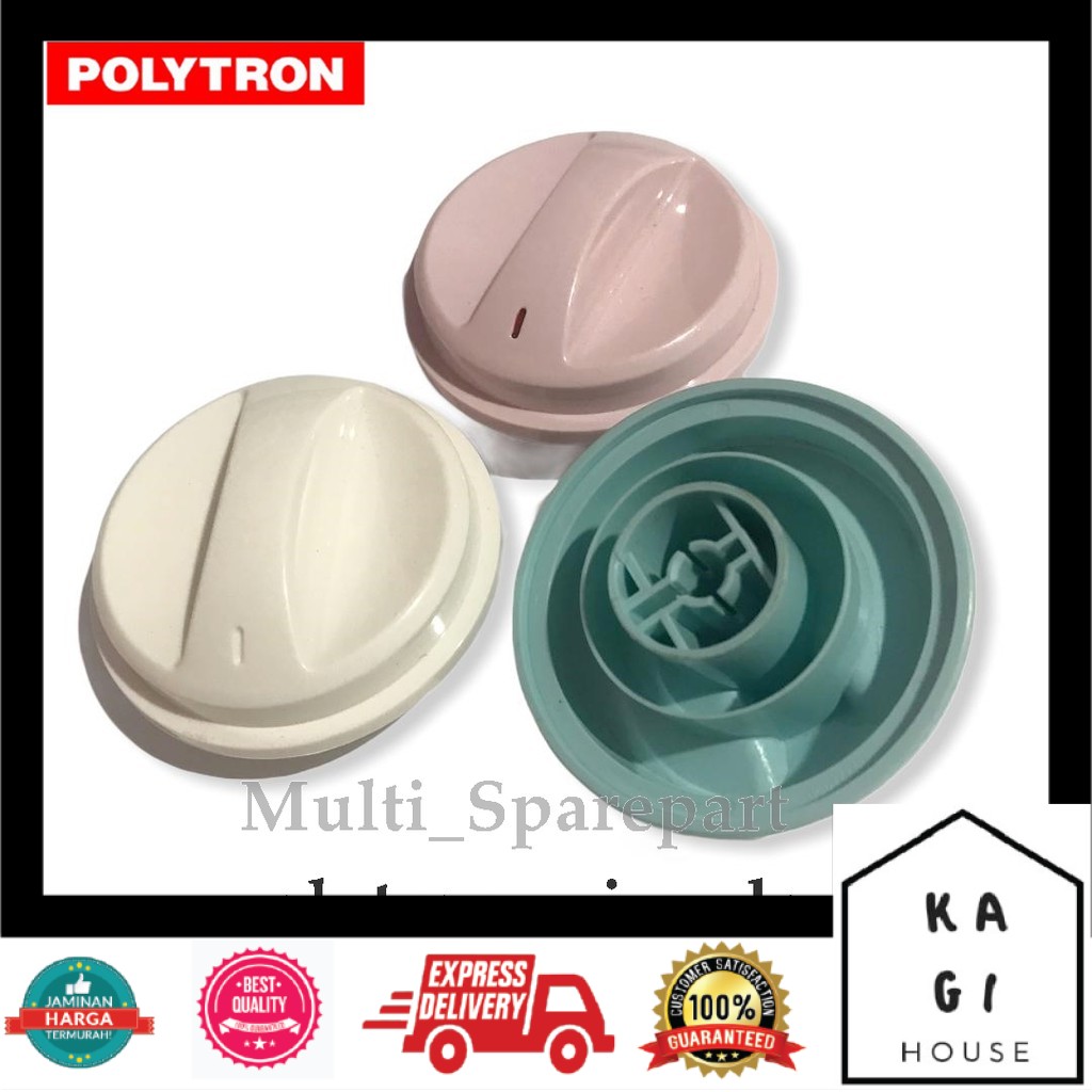 Knop Mesin Cuci Polytron Primadona PWM 7056 2 tabung ORIGINAL