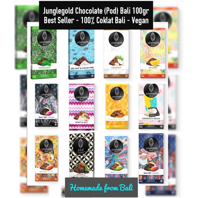 

POD / Junglegold Coklat Bali 70gr ( Fresh from Bali )