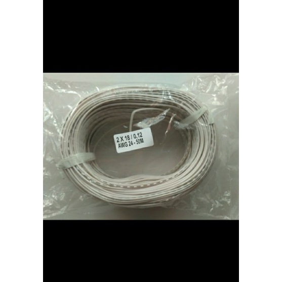 kabel awg24 1rol panjang 50meter serabut tembaga