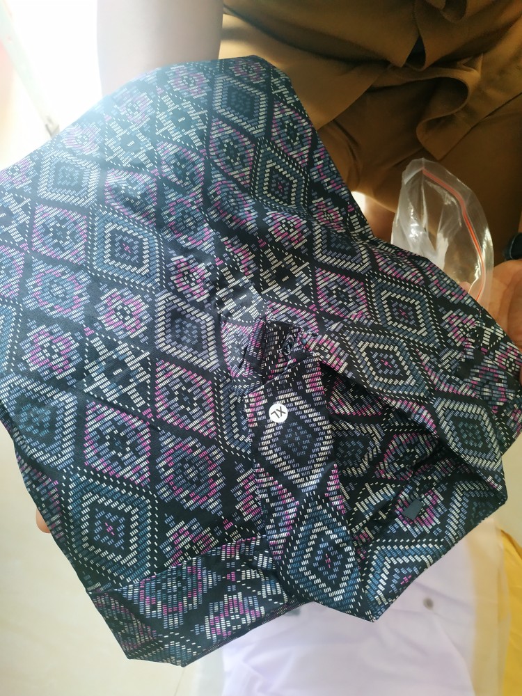 Credomenstore Short Batik Diamond Motive Size M-xl Kemeja Batik Pria Lengan Pendek