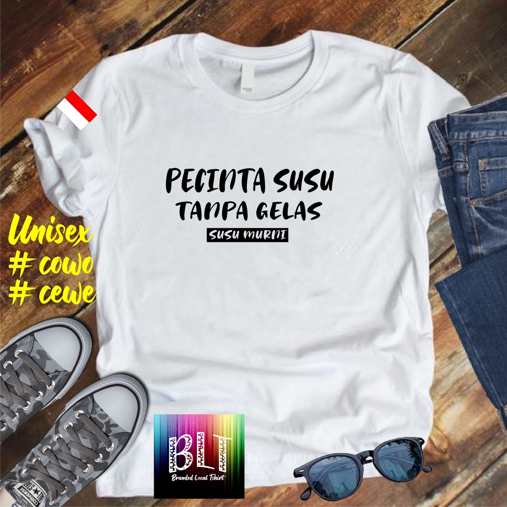 Cod/Kaos Pecinta susu bendera/Kaos Terlaris Kualitas Terjamin Kaos Pria Distro Hits2022/Kaos Murah Kaos Cotton 30s Kaos katun/Kaos Bergambar Kaos Distro Kaos Pria Dan Wanita Kaos Kata2 Lucu Kaos Viral/Kaos Promo/Best Seller