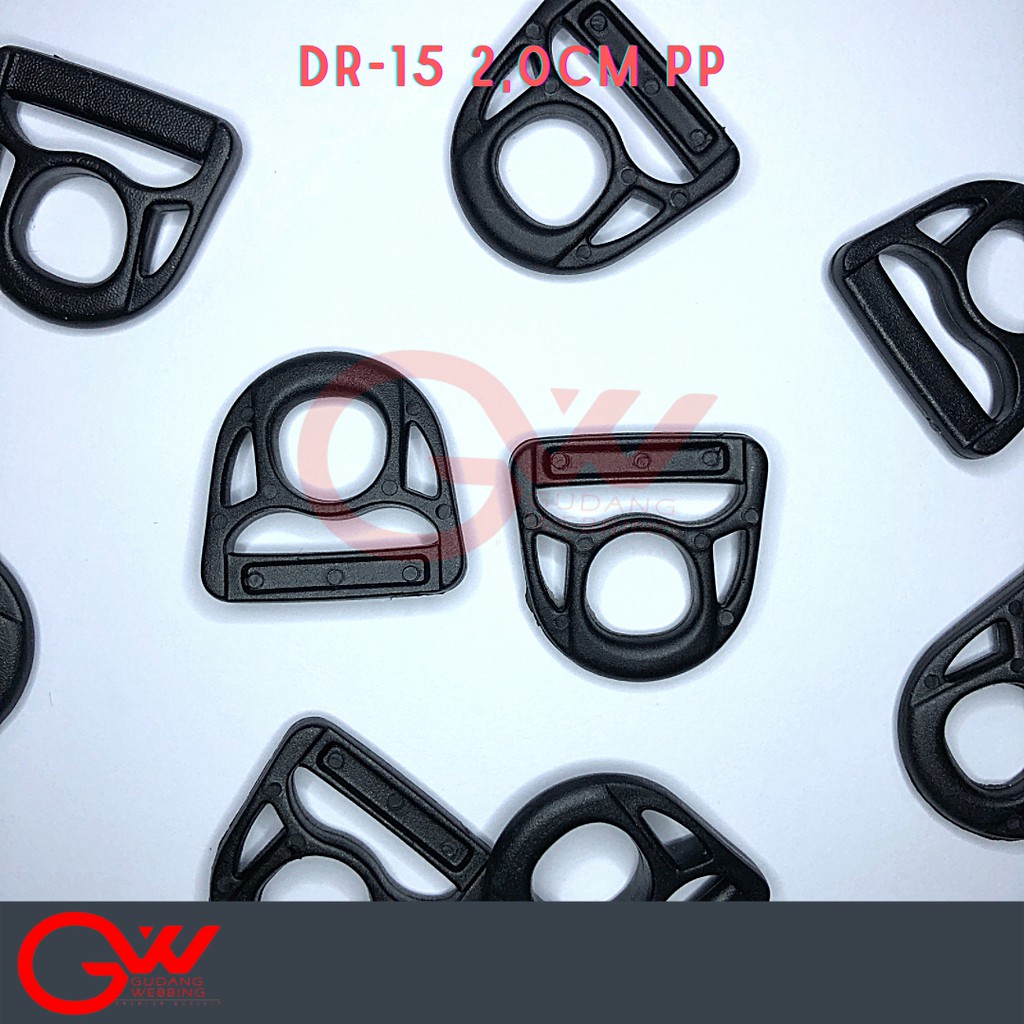 Ring D plastik 20mm | DR-15 2cm PP