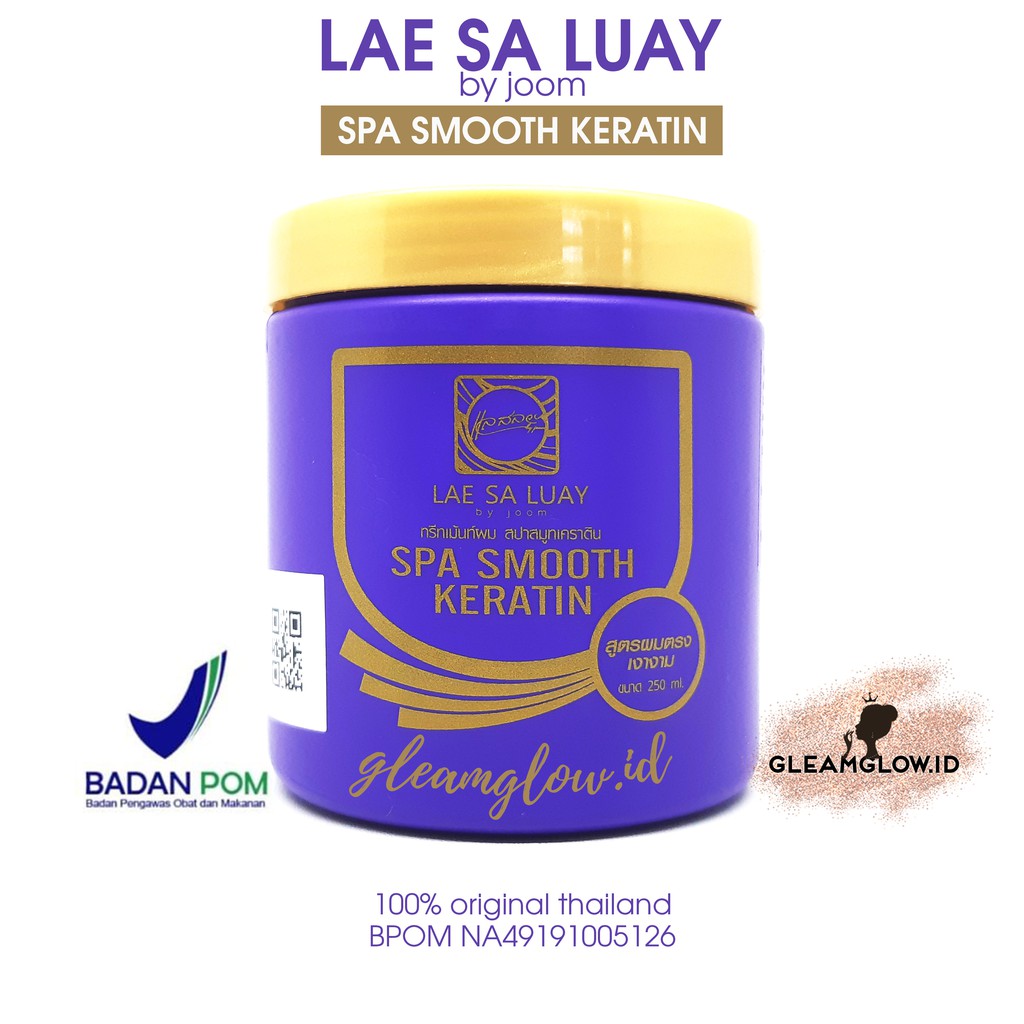 LAE SA LUAY Hair Spa Smooth Keratin by JOOM 250ml / Masker Rambut