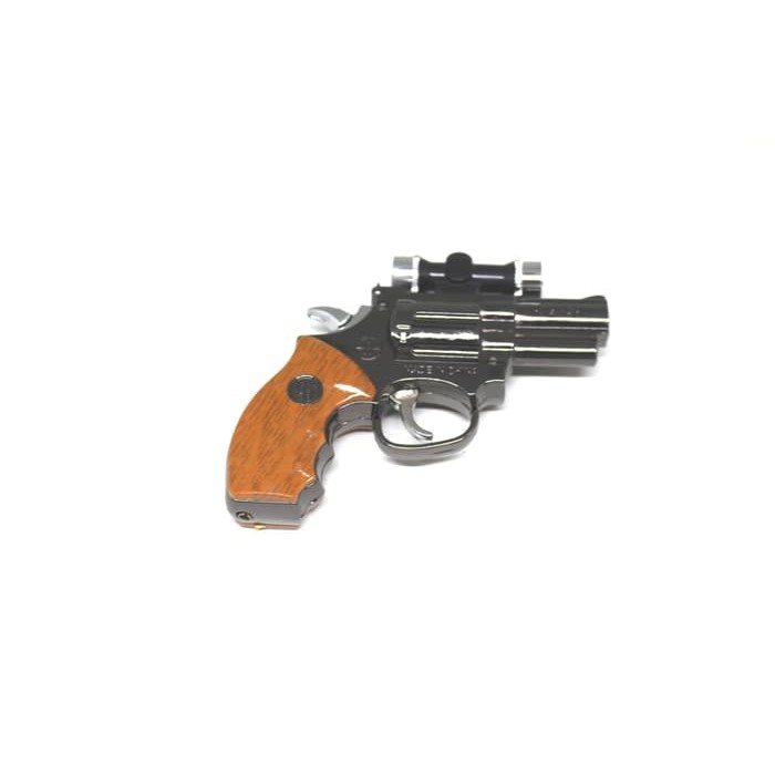 Hot Sale! KOREK API GAS PISTOL REV0LVER 1613 LASER SENTER MANCIS LAS LIGHTER