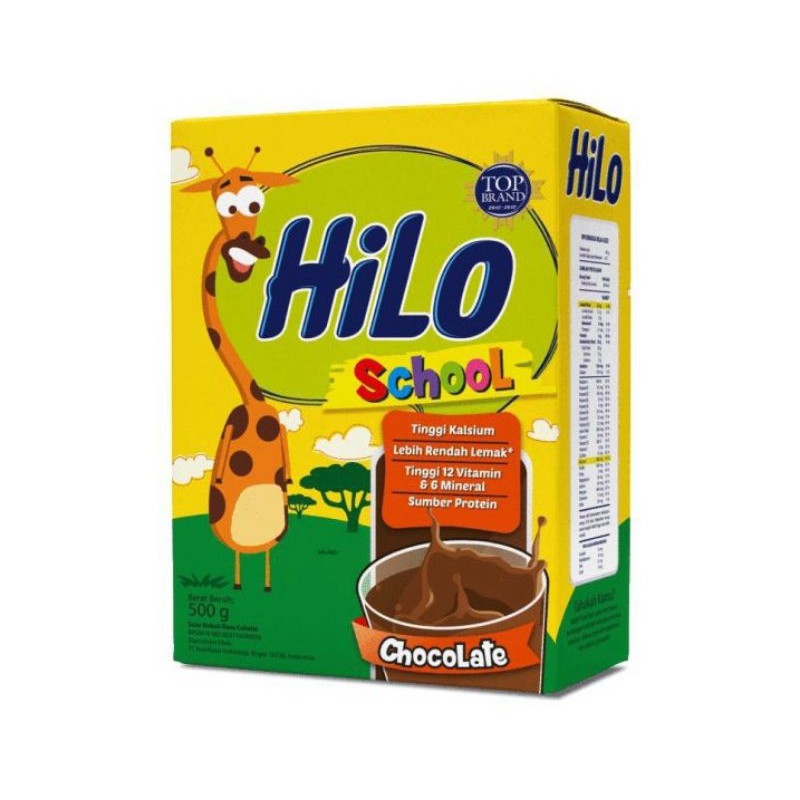 

HILO SCHOOL COKLAT 500 GRAM
