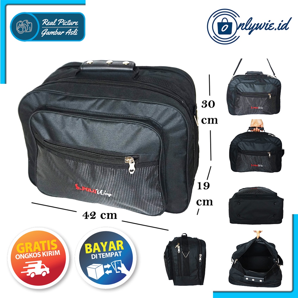 TDR002 TAS TRAVEL JINJING TRAVEL BAG BESAR TAS PAKAIAN JUMBO TAS BAJU JINJING TERMURAH COD
