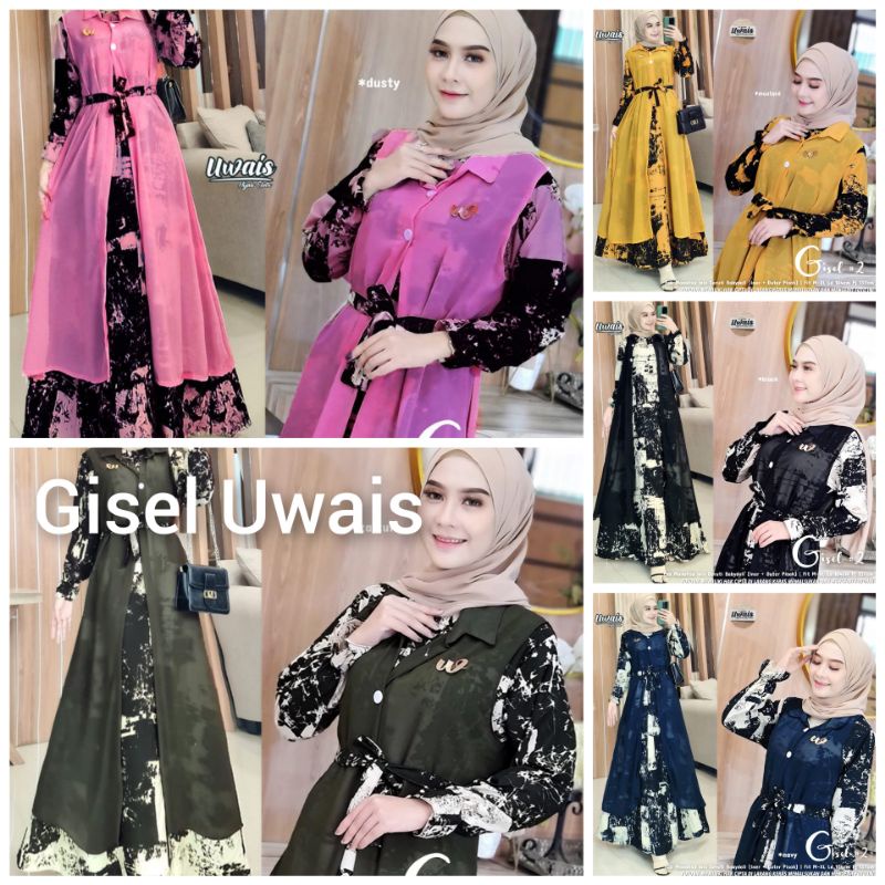 Ready Gisel Gamis set syantik Realpic banget Uwais