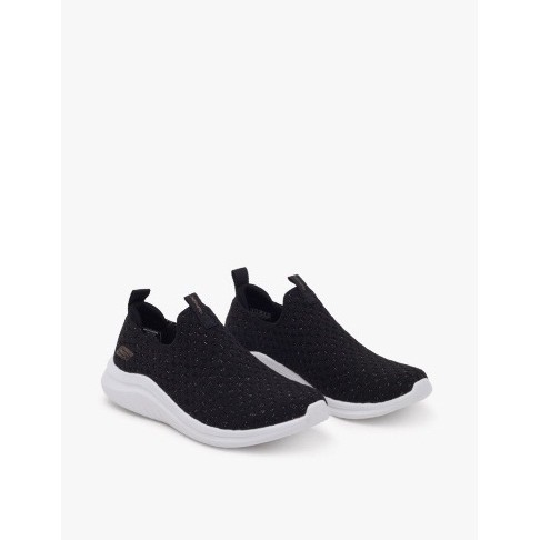 Sepatu Skechers Ultra Flex 2.0 Square Look Womens 13353BKR