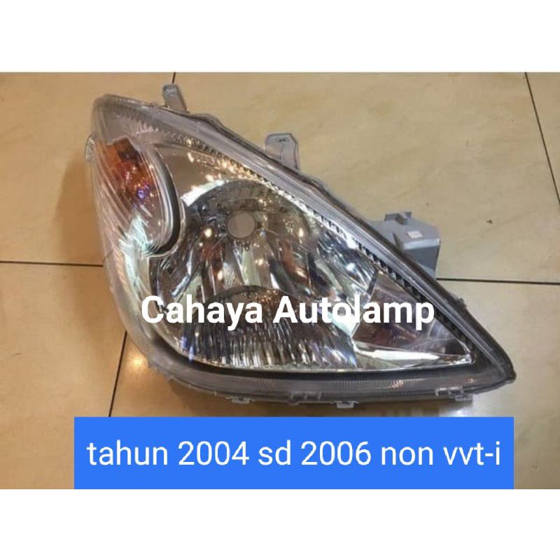 Head Lamp Assy / Lampu depan Avanza / xenia tahun 2004 , 2005 , 2006 non vvti