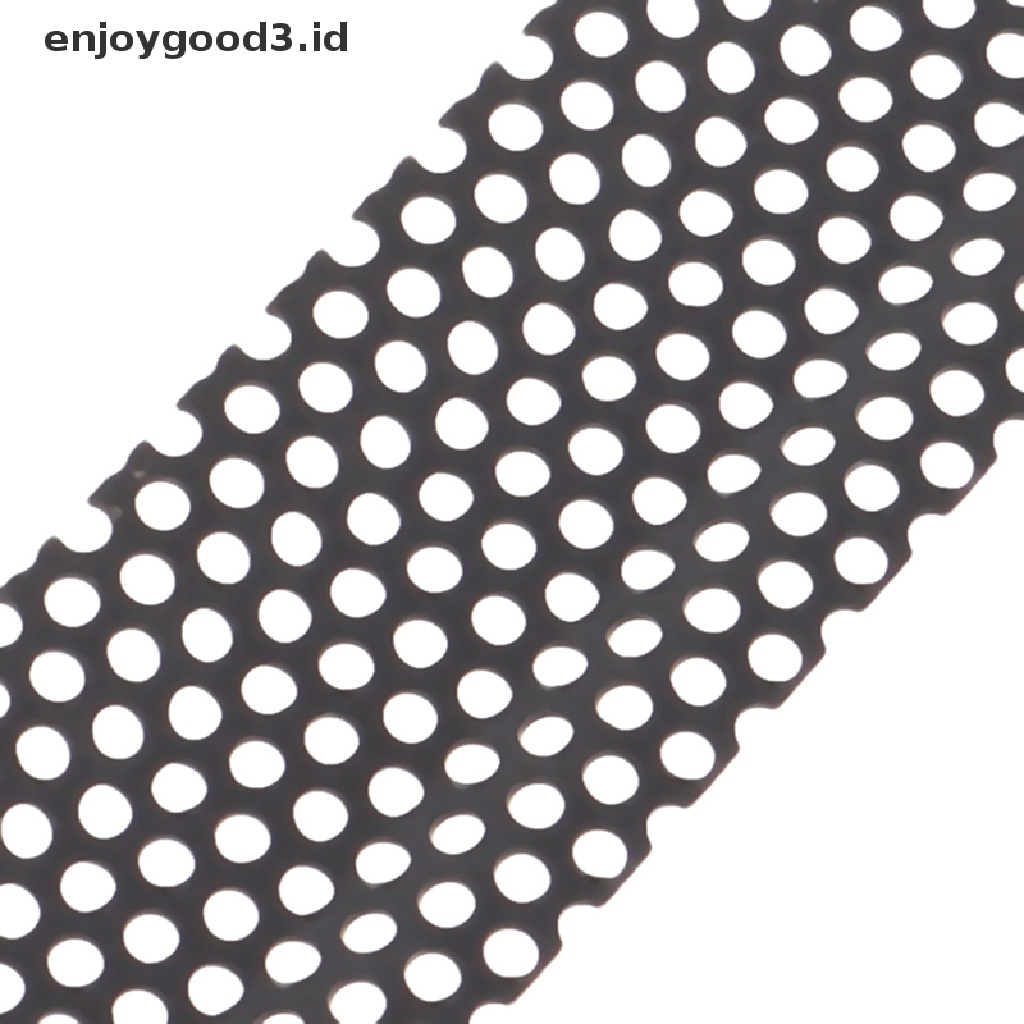 10pcs / Set Sekrup Braket Chassis Cover Lubang Mesh Warna Hitam