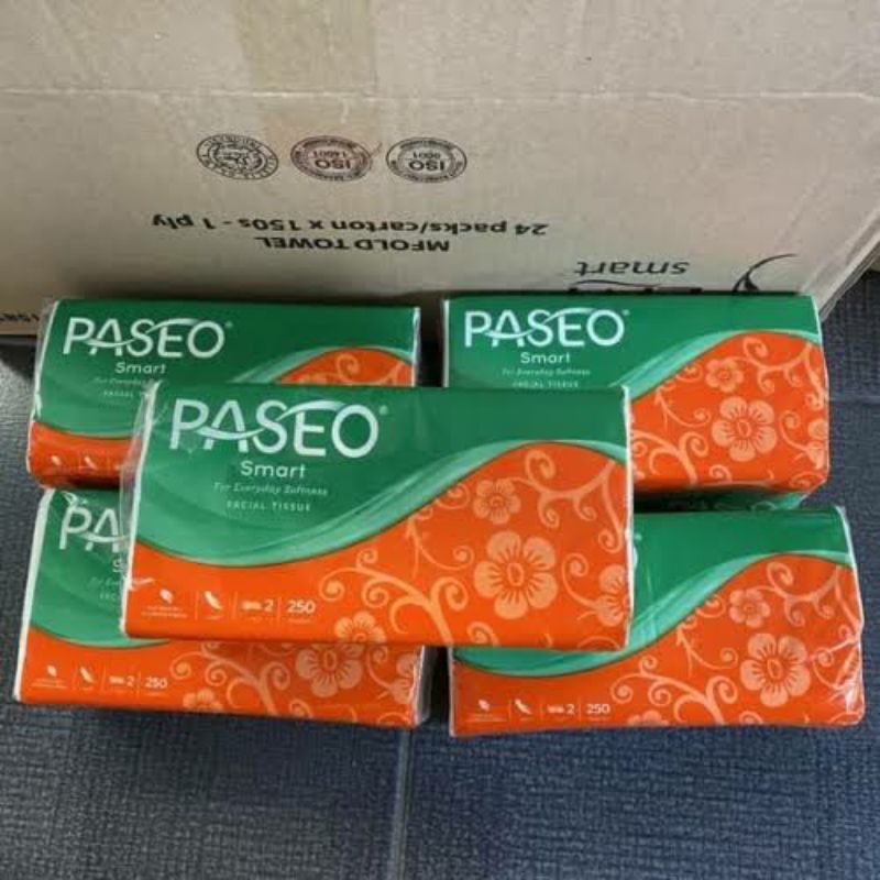 Tissue Paseo Smart Facial ( 250 Sheets/ 2Ply )