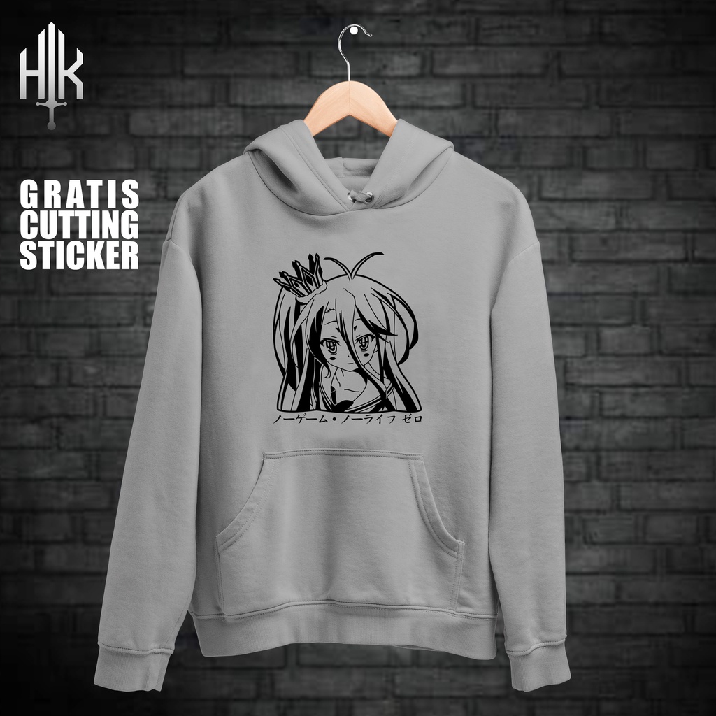 Hoodie Shiro No Game No Life 01