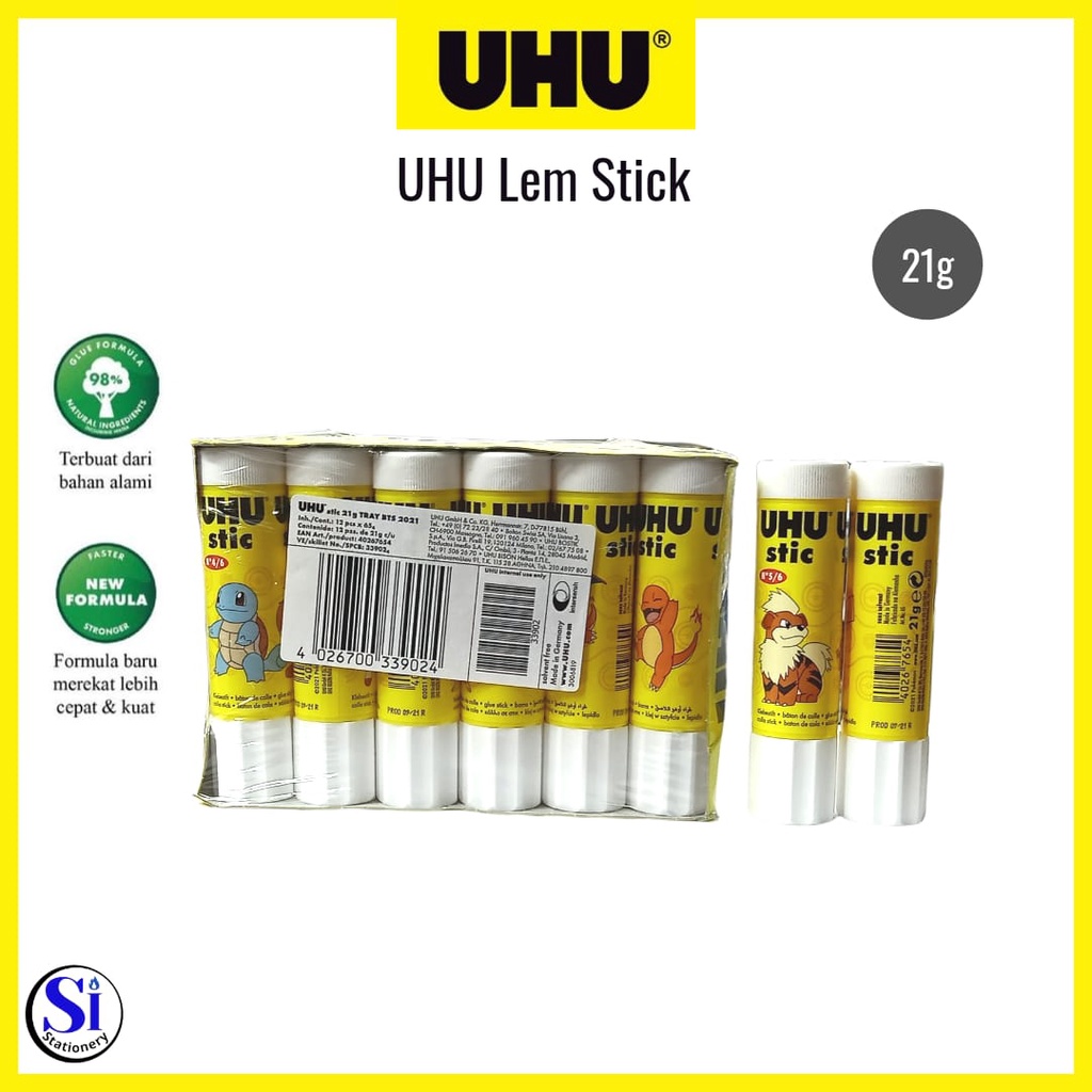 

Lem Stick UHU 21 Gram/UHU Glue Stick 21 Gram