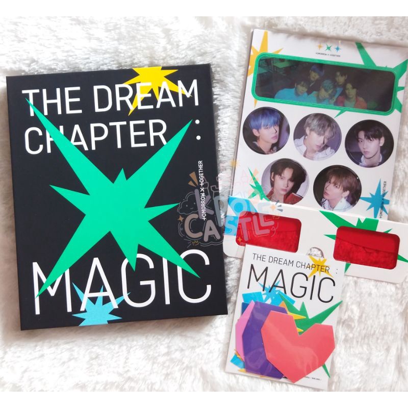 [READY ALBUM ONLY] TXT THE DREAM CHAPTER : MAGIC ARCADIA + benefit weverse + poster