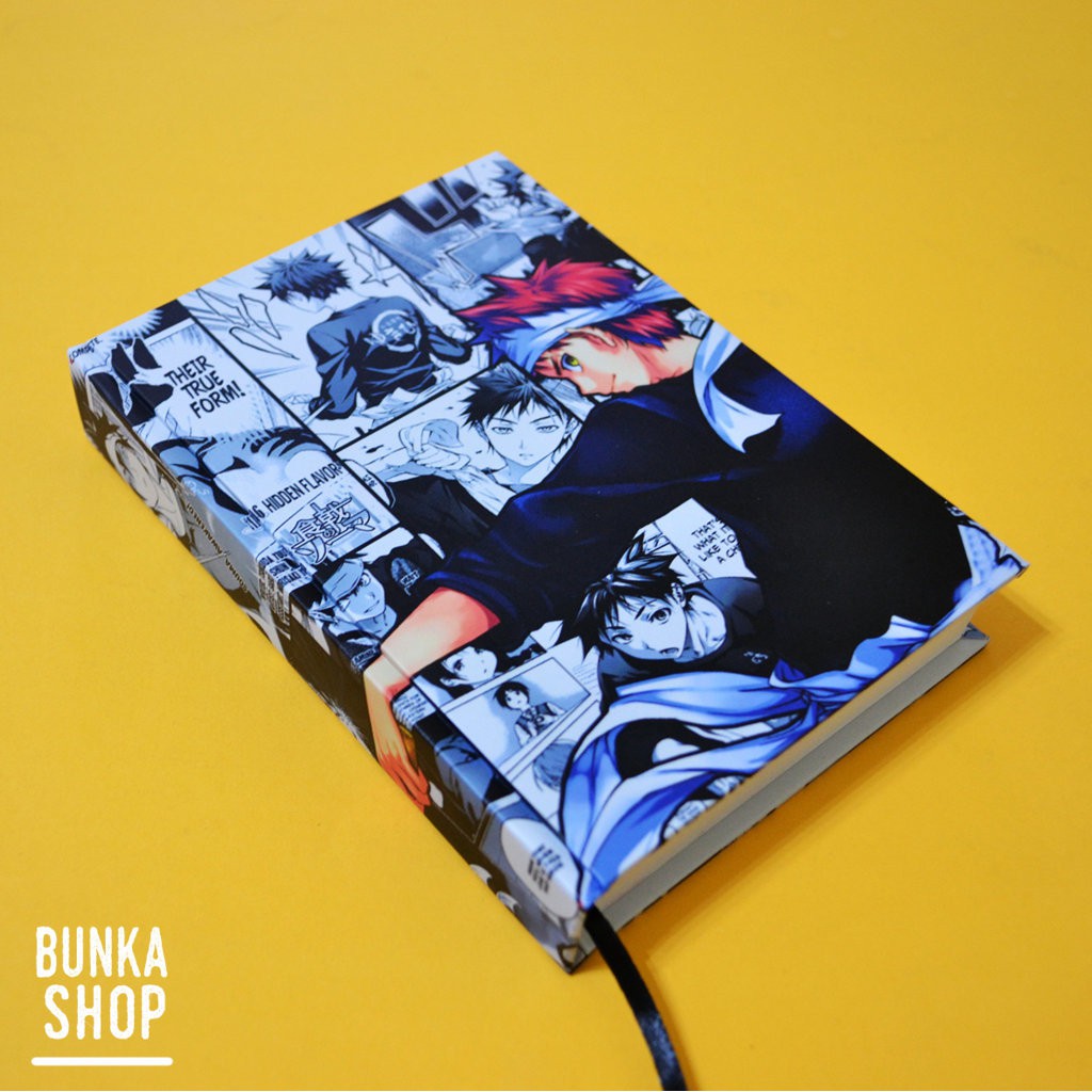 

Pocket Book Anime Shokugeki no Souma Hardcover A6 Jurnal Agenda Planner Gift Couple