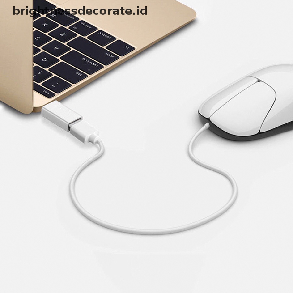 Adaptor Konverter Otg Usb Tipe C Ke Usb-A 3.0 Female 3.1 Untuk Mac Nexus 5x 6p