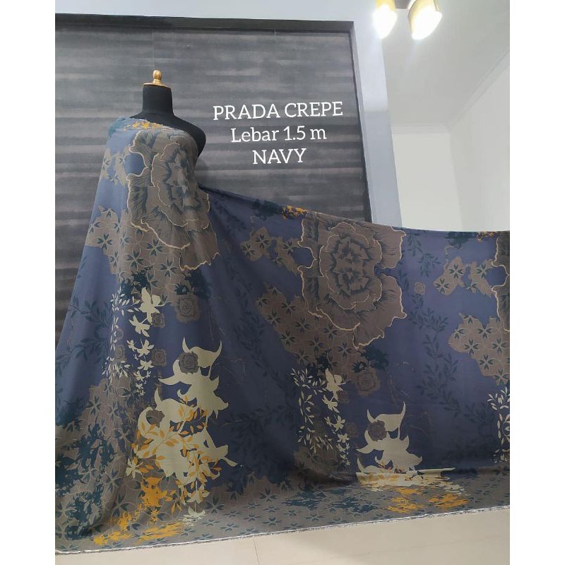 Bahan prada crepe