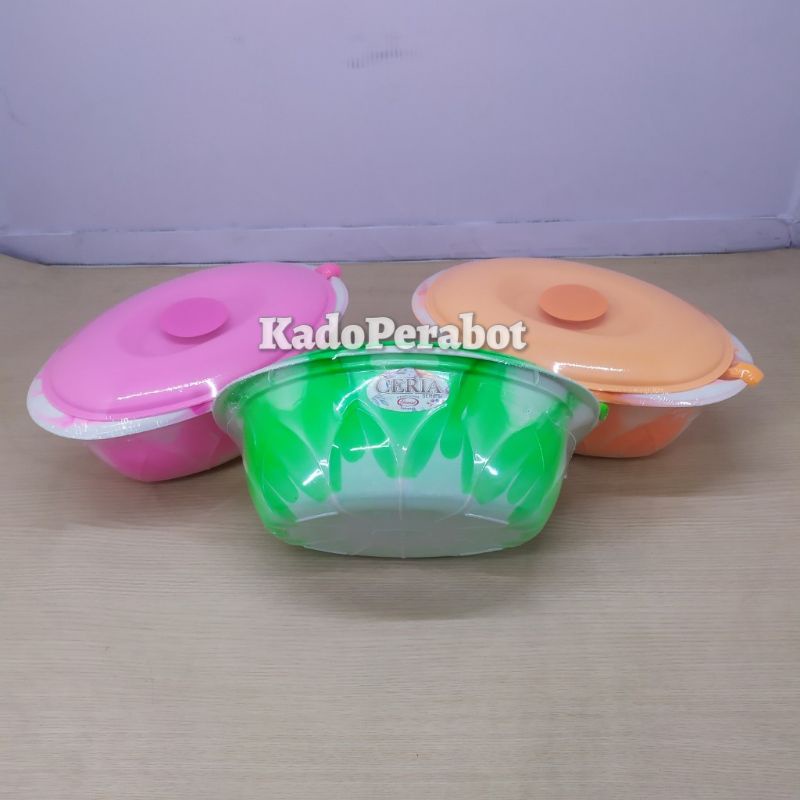 wadah saji plastik oval DC-VX5 - tempat saji plastik - mangkok saji