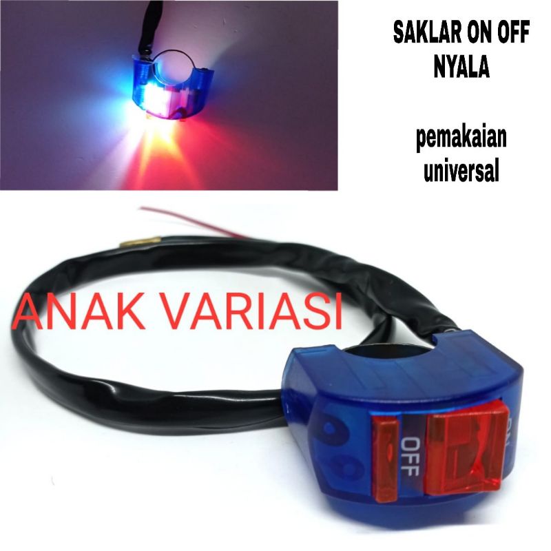 SAKLAR LAMPU ON OFF MODEL NYALA/SAKLAR ON OFF/SAKLAR ON OFF UNIVERSAL/SAKLAR NYALA ON OFF/SAKLAR