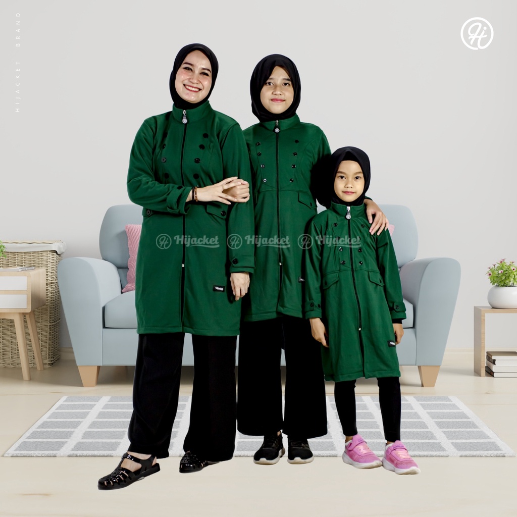 HIJACKET ARSHILA KIDS - JACKET ANAK MUSLIMAH UNTUK HIJABER WANITA HIJAB