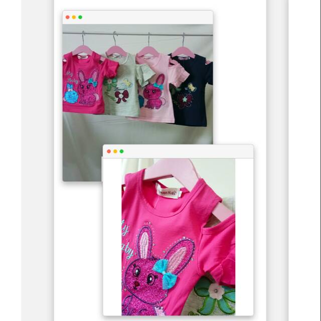 Blouse Impor Anak Perempuan Batch 5