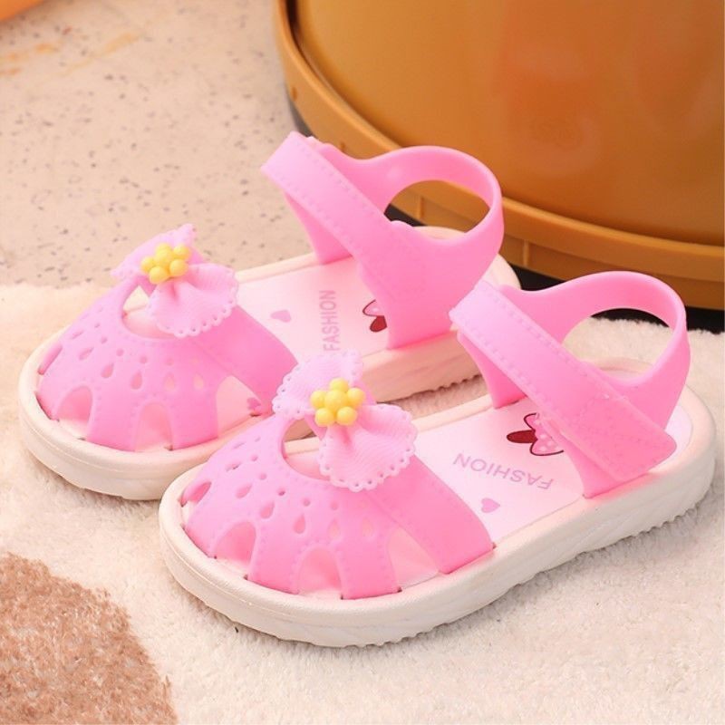 Medan Termurah KD043 Sandal anak perempuan import Size 21-30/Sendal tali pita import