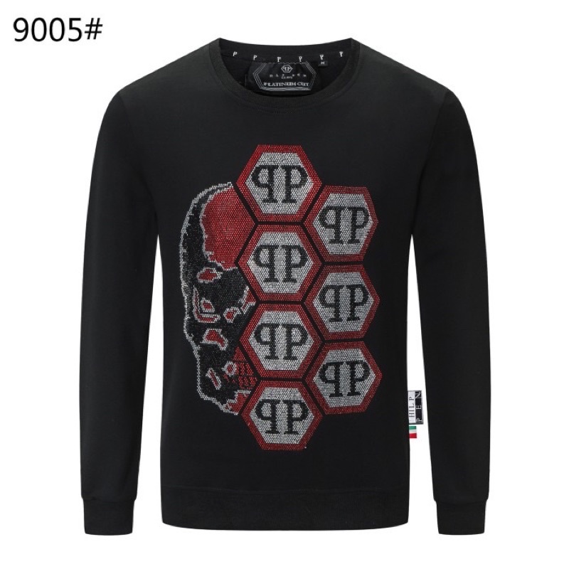 PP63 SWEATER CREAWNECK PHILIPP PLEIN SKULL AIR