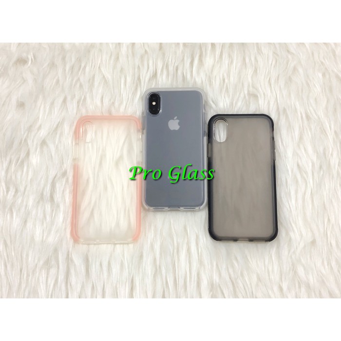 C110 Iphone X / XS / XR Premium Matte Air Pillow Antishock Silicone Case