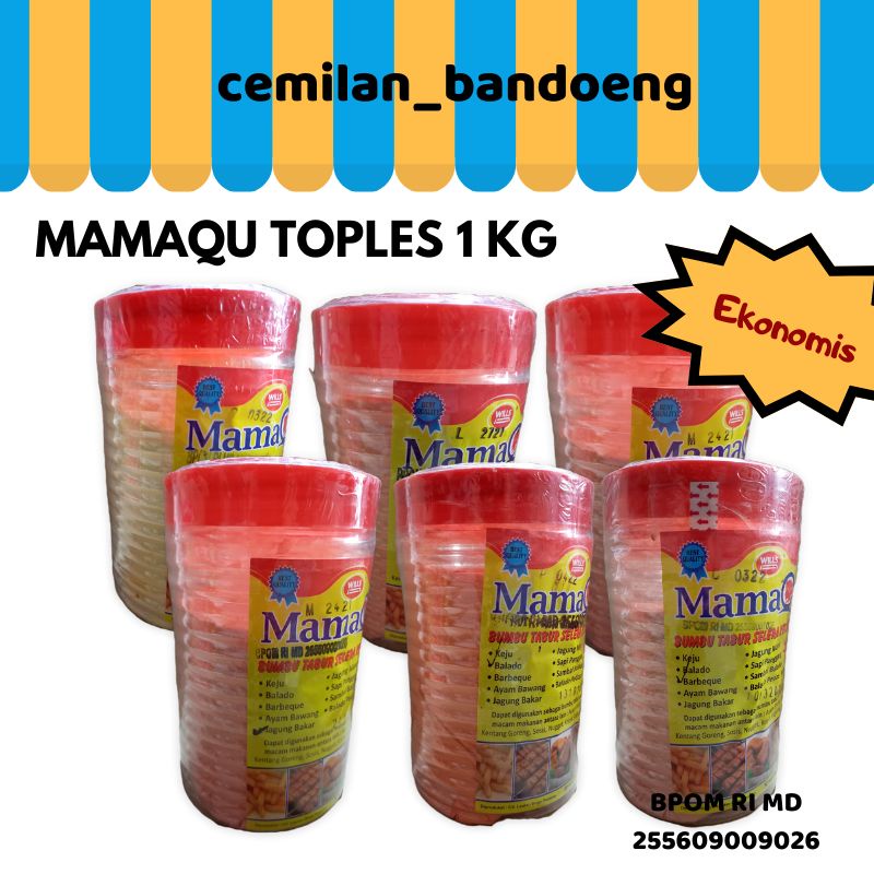 bumbu tabur mamaqu 1 kg free toples