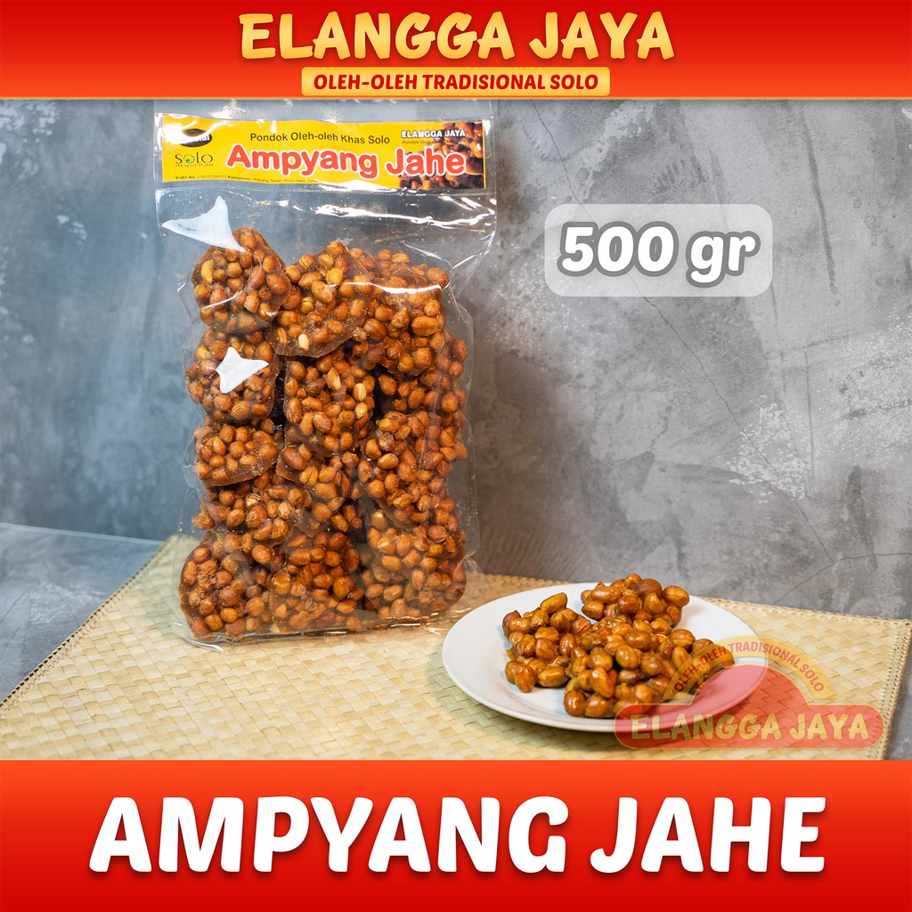 

Ampyang Jahe / Gula Kacang SOLO 500 gr