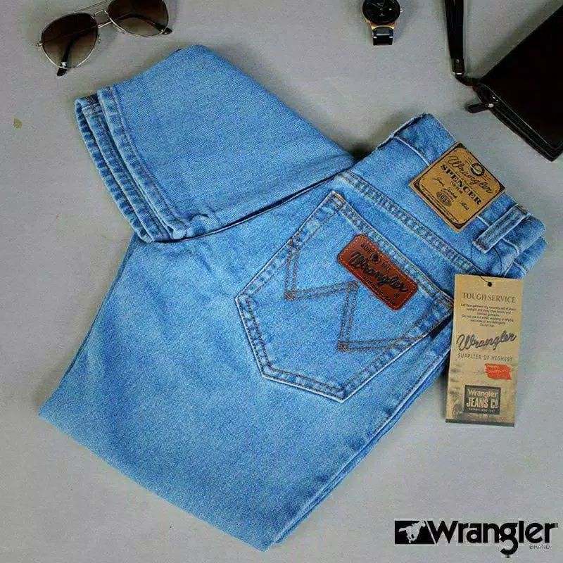 celana jeans panjang pria reguler | celana jeans wragler standar