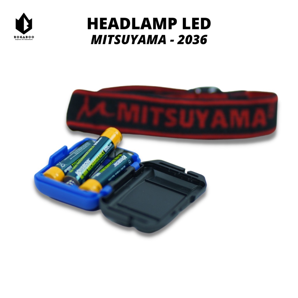 HEADLAMP Balsem -  Headlamp Mitsuyama 5 watt - Lampu senter kepala