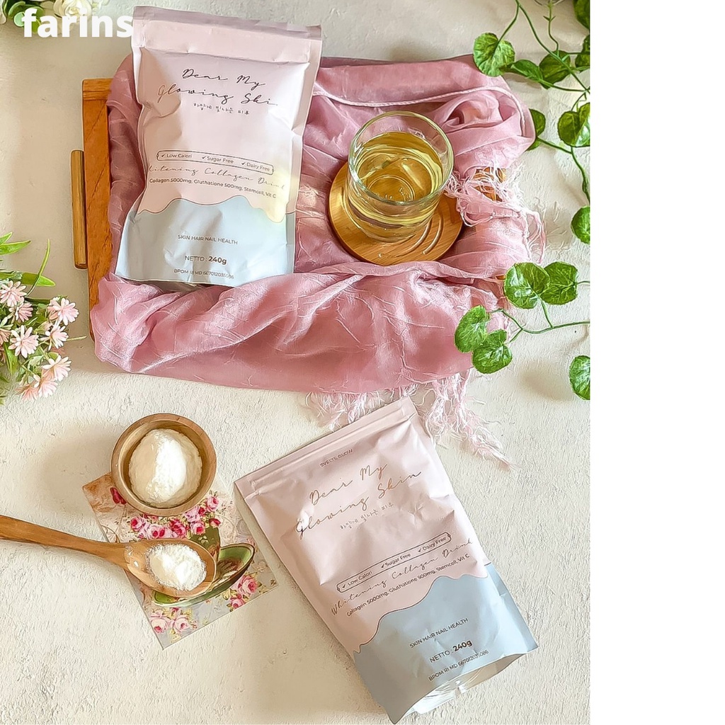 Colagen Svelte Glow Whitening Collagen Drink Kolagen BPOM