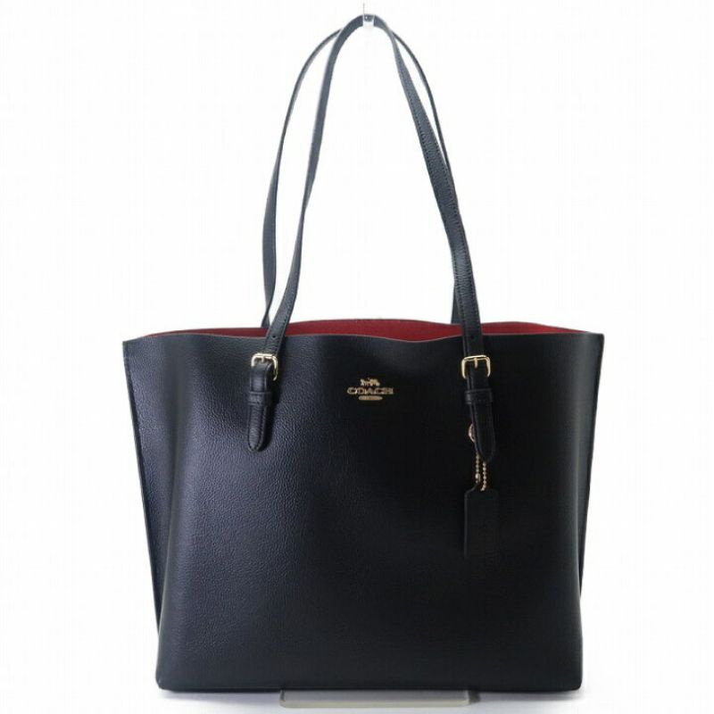 Coach Tote in Signature Canvas Mollie Black (C1671)