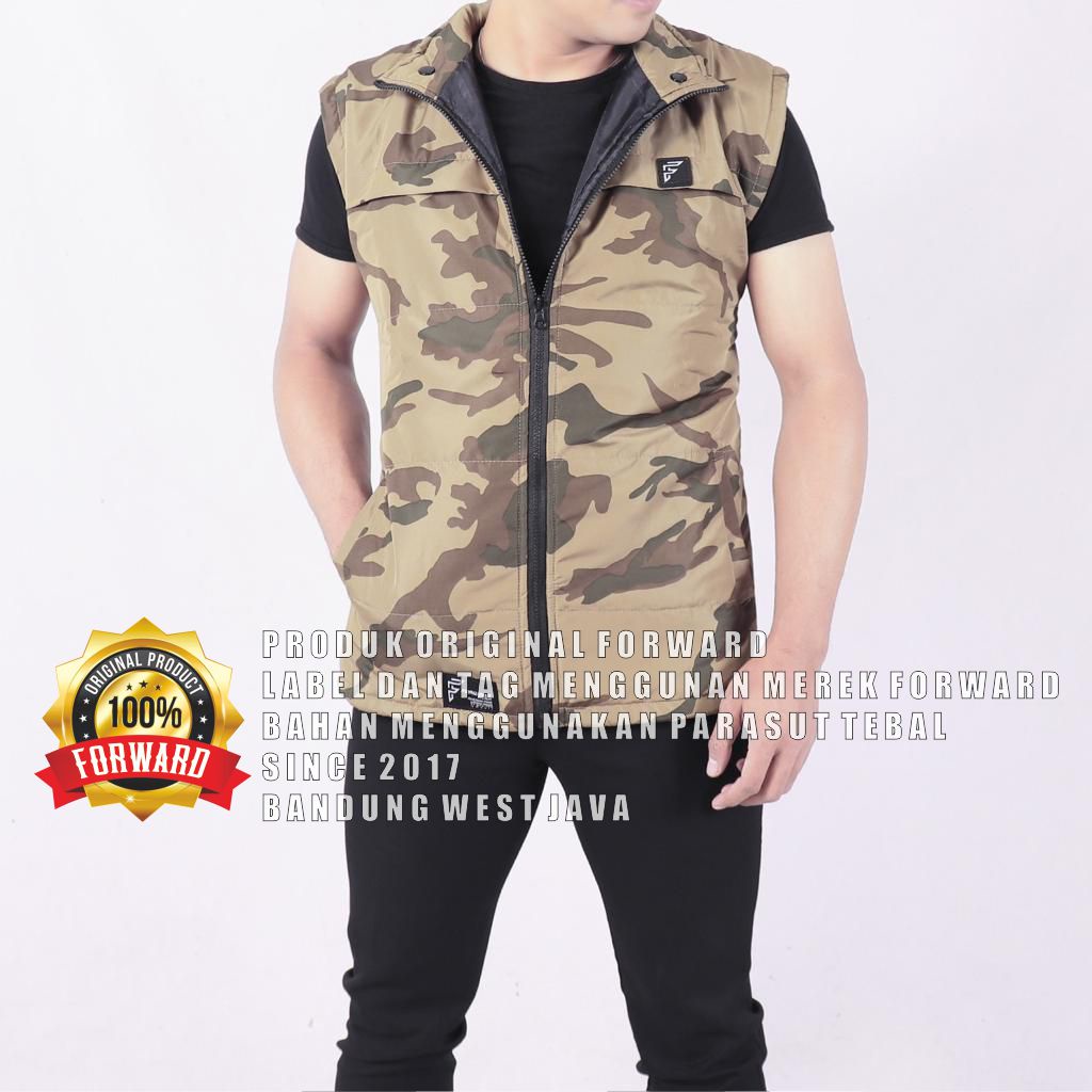 Jaket Rompi Forward  Perasut Bodyvest Pria Vest Motor Bikers Murah Casual Outdoor Adventure Premium