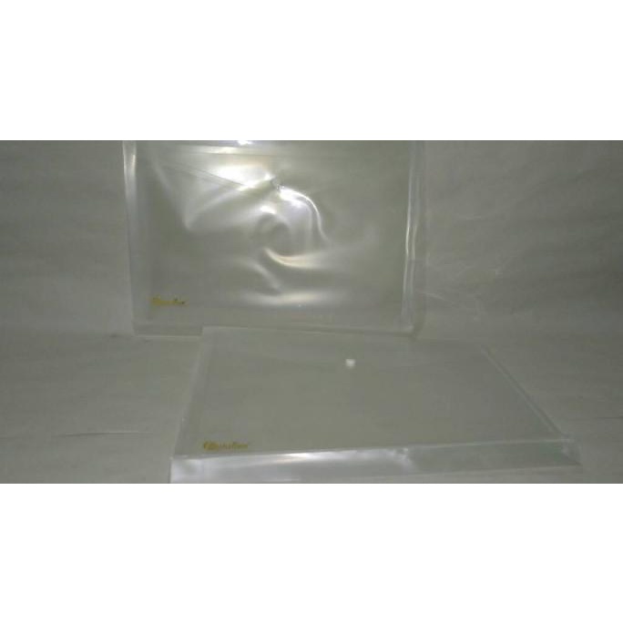 

BAYAR COD Map Plastik Kancing Punggung F4 - Transparant (Pak Isi 12 Pcs) PROMO SPECIAL Kode 1203