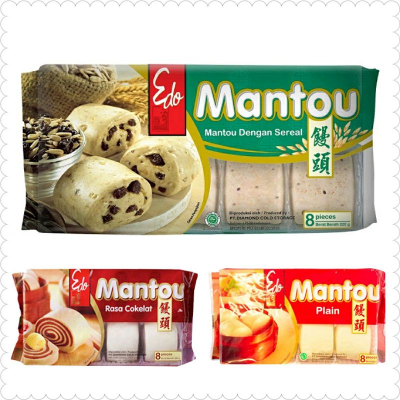 

EDO MANTOU ROTI SEPAN ALL VARIANT 320 gram