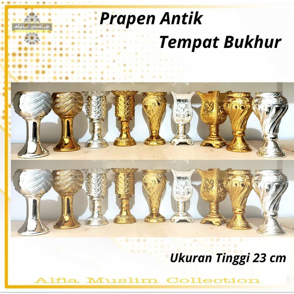 Tempat Buhur Antik Silver Mabhara Besar