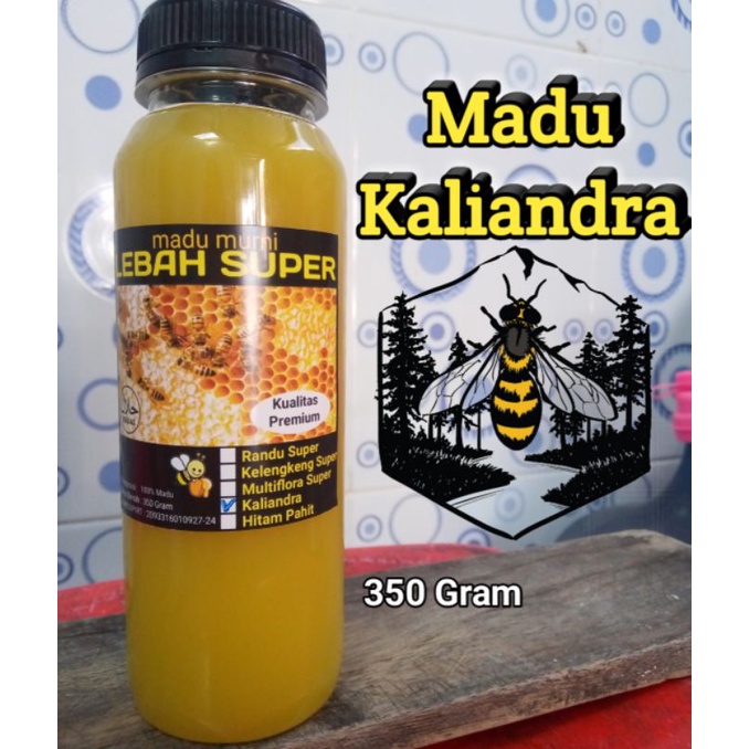 

MADU LEBAH SUPER, KALIANDRA 350 GRAM