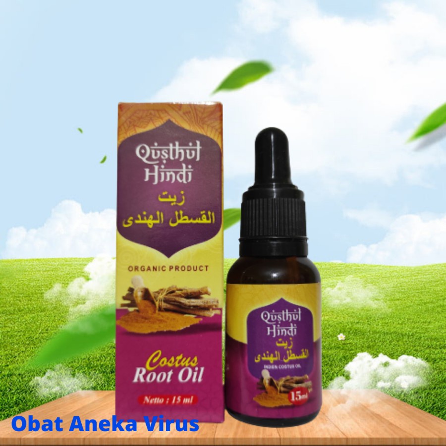 Qusthul Hindi Costus Root Oil - Qustul Hindi Tetes Obat Virus dan kekebalan tubuh asli manjur cod