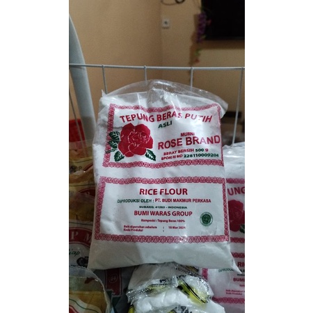 

Tepung Beras Rose Brand 500gram