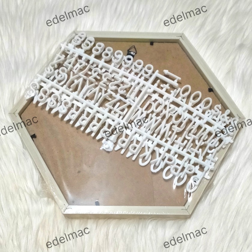 Letter Board | Papan Note | Papan Nama