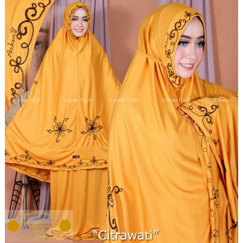 MUKENA CITRAWATI BORDIR | Mukena Dewasa Trend 2022 Mukena Bali