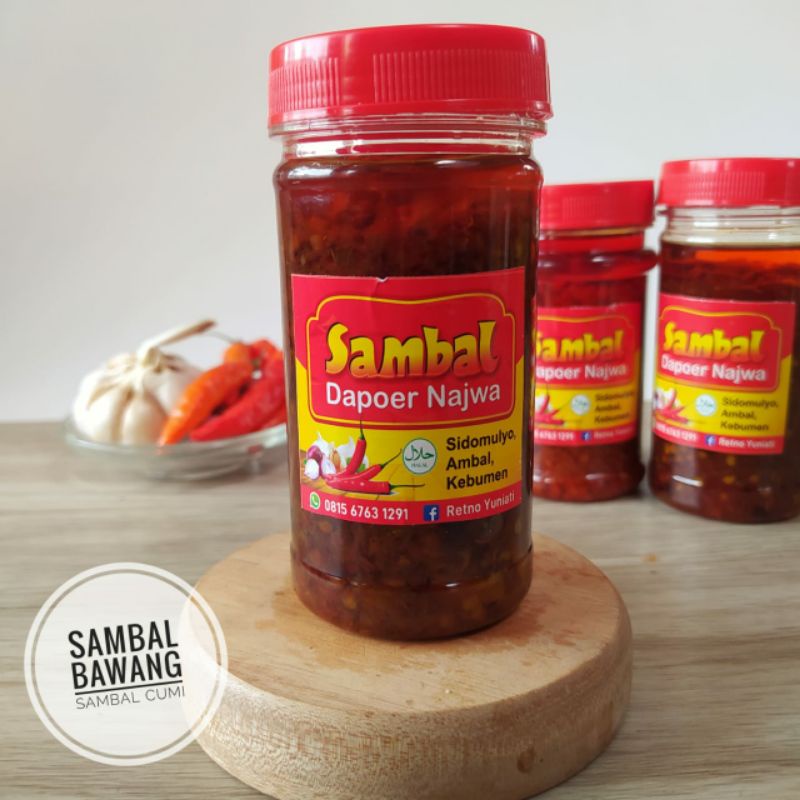 

Sambal Sambel Bawang Pedas Nagih DAPOER NAJWA