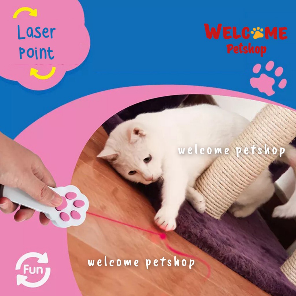 MAINAN KUCING SENTER / LASER POINTER - Cat Toy PAW BEAM